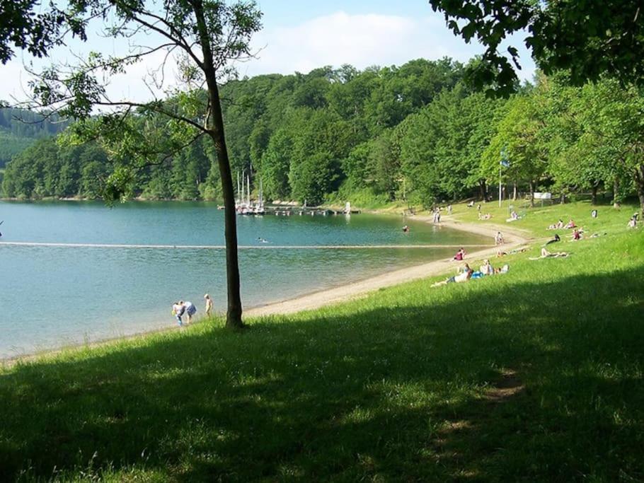 Ferienhaus Lena Im Sauerland Direkt Am Hennesee Meschede Buitenkant foto