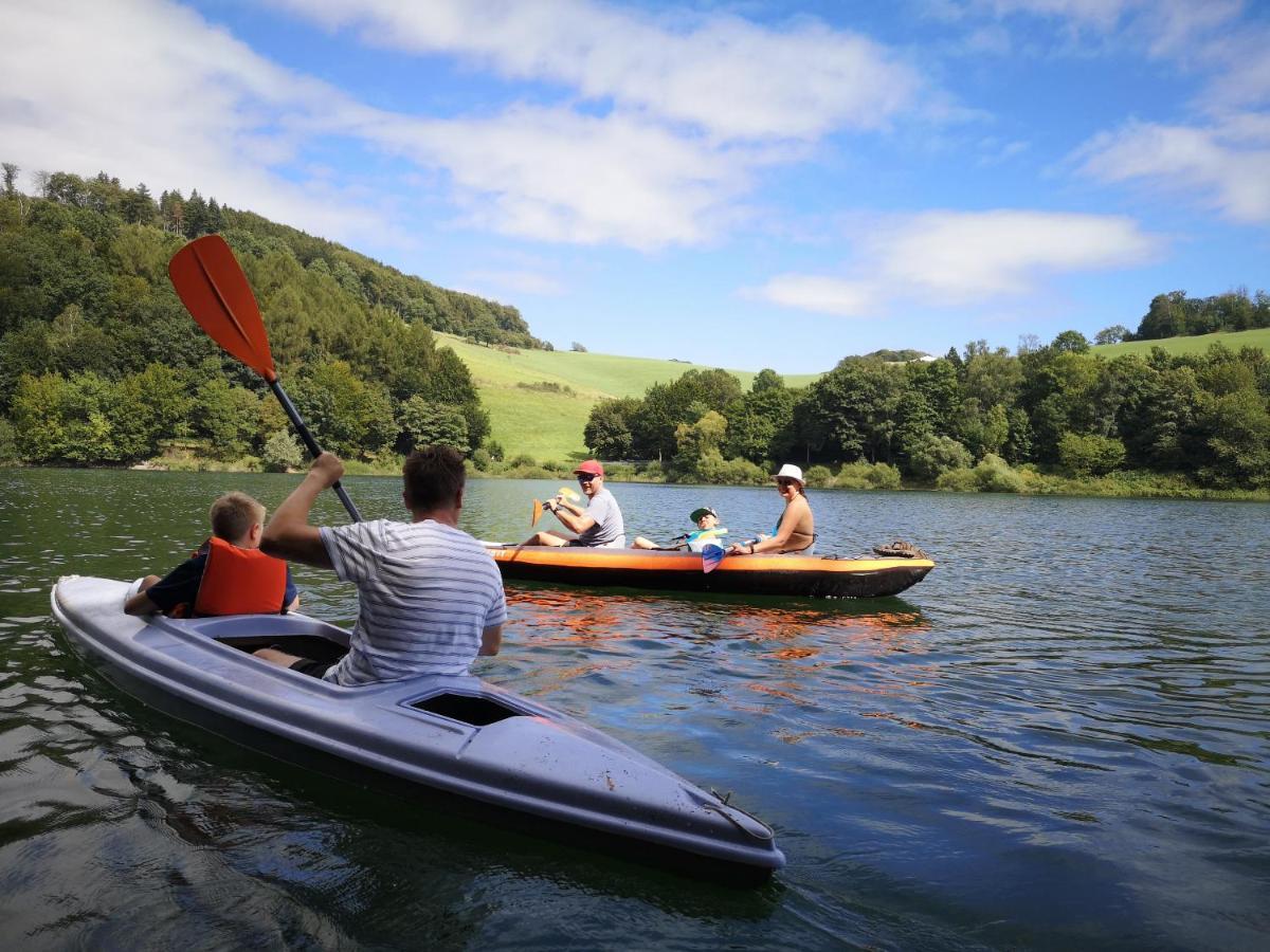 Ferienhaus Lena Im Sauerland Direkt Am Hennesee Meschede Buitenkant foto